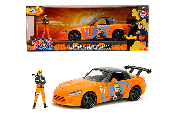 Jada Naruto fém autó 1:24 – 2001 Honda S2000