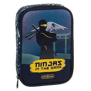 Ars Una anatómiai iskolatáska SZETT – Ninjas in the dark (AU-F1)