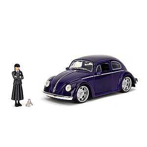 Jada Wednesday Volkswagen Beetle autó 1:24 méretarányos