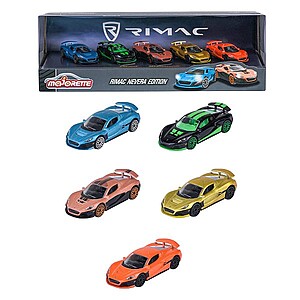 Majorette RIMAC Nevera Edition kisautók 5 db-os szett