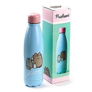 Pusheen cicás fém kulacs, termosz 500ml