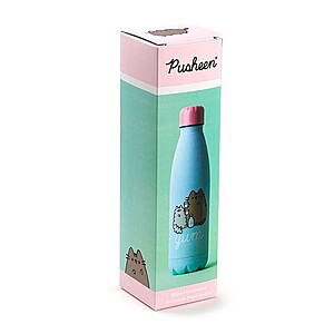 Pusheen cicás fém kulacs, termosz 500ml