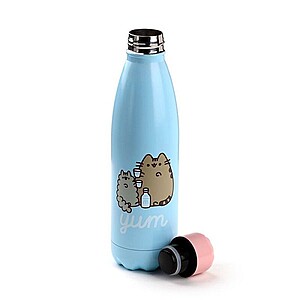 Pusheen cicás fém kulacs, termosz 500ml