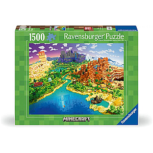 Ravensburger puzzle 1500 db-os – Minecraft világa