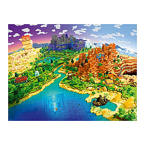 Ravensburger puzzle 1500 db-os – Minecraft világa