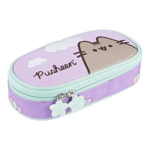 Pusheen Cat iskolatáska, hátizsák SZETT – Violet