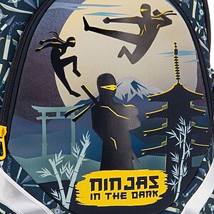 Ars Una anatómiai iskolatáska SZETT – Ninjas in the dark (AU-F1)