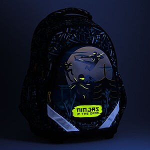 Ars Una anatómiai iskolatáska SZETT – Ninjas in the dark (AU-F1)