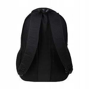 BeUniq fekete iskolatáska, hátizsák 45 cm – 3 rekeszes