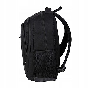 BeUniq fekete iskolatáska, hátizsák 45 cm – 3 rekeszes