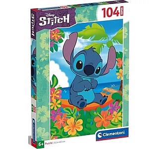 Clementoni Supercolor Stitch puzzle 104 db-os – Stitch 2