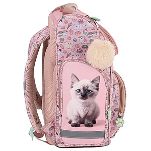 Cleo és Frank cicás ergonomikus iskolatáska – Sweet Heart