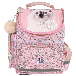 Cleo és Frank cicás ergonomikus iskolatáska – Sweet Heart