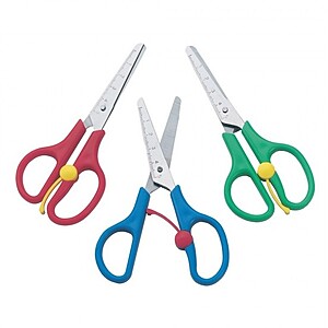 Herlitz tompa iskolai olló jobbkezes 13 cm – többféle színben
