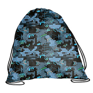 Paso ergonomikus iskolatáska, hátizsák SZETT – Blue Pixel