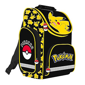 Pokemon ergonomikus iskolatáska SZETT – Black