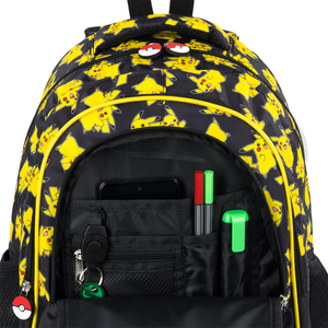 Pokemon ergonomikus iskolatáska, hátizsák – Black