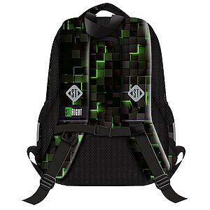St. Right ergonomikus iskolatáska, hátizsák 39 cm – Green Game