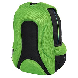 St. Right iskolatáska, hátizsák 39 cm SZETT – Green Power