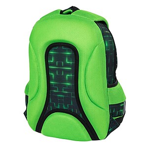 St. Right iskolatáska, hátizsák SZETT 39 cm – Neon Pad