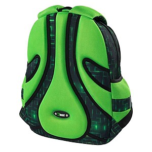 St. Right iskolatáska, hátizsák SZETT 43 cm – Neon Pad