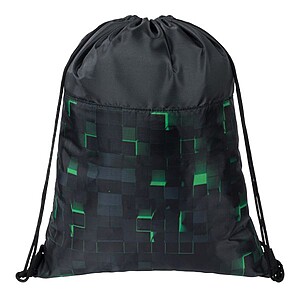 St. Right iskolatáska, hátizsák 39 cm SZETT – Green Power