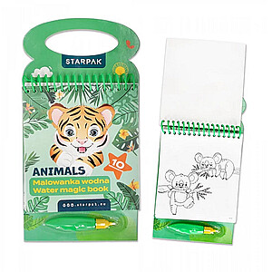 Starpak Mágikus színező – rajzolás vízzel – Állatok