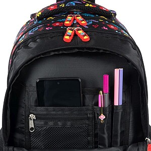 Stitch iskolatáska, hátizsák SZETT – Black Aloha