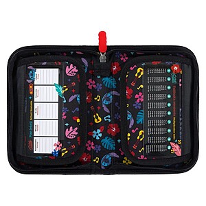 Stitch iskolatáska, hátizsák SZETT – Black Aloha