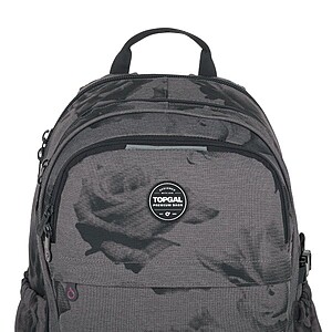 Topgal ergonomikus iskolatáska hátizsák RONY – Black Rose