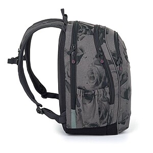 Topgal ergonomikus iskolatáska hátizsák RONY – Black Rose