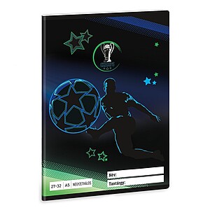 Ars Una A5-ös kockás füzet – Champs