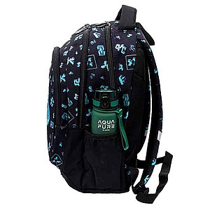Astra ergonomikus iskolatáska, hátizsák 39 cm – Dark Pixel