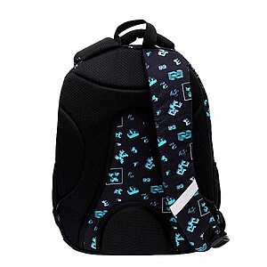Astra ergonomikus iskolatáska, hátizsák 39 cm – Dark Pixel