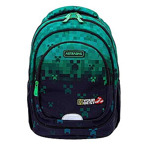 Astra gamer ergonomikus iskolatáska, hátizsák 39 cm – Best