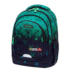Astra gamer ergonomikus iskolatáska, hátizsák 39 cm – Best