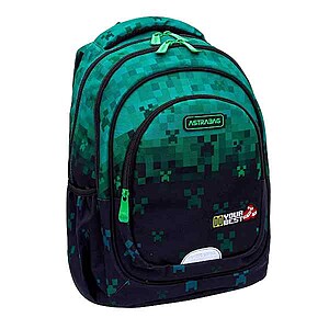 Astra gamer ergonomikus iskolatáska, hátizsák 39 cm – Best