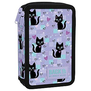 BackUp cicás emeletes tolltartó, felszerelt – Black Cats