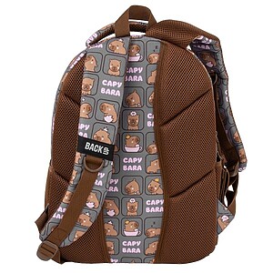BackUp ergonomikus iskolatáska hátizsák – Cute Capybara