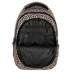 BackUp iskolatáska hátizsák – Black and Gold