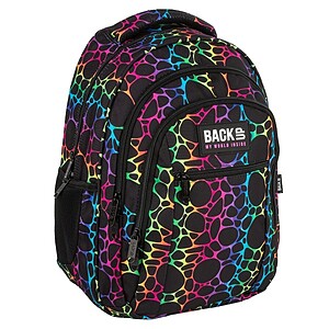 BackUp iskolatáska hátizsák – Black Rainbow