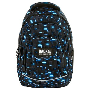 BackUp iskolatáska hátizsák – Blue Light