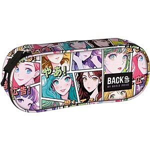BackUp ovális tolltartó – Girls Manga