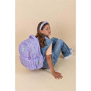 Belmil ergonomikus iskolatáska hátizsák – Purple Dots