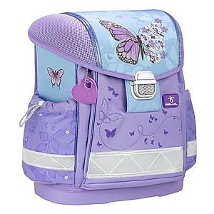Belmil ergonomikus iskolatáska – Purple Blue Butterfly