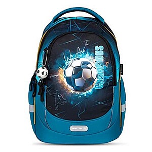Belmil focis ergonomikus iskolatáska hátizsák – Fire Football