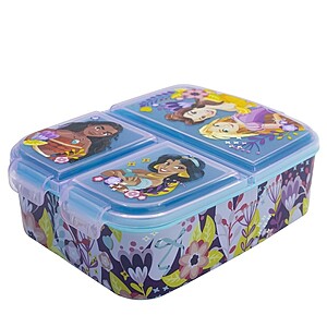 Disney Princess több rekeszes uzsonnás doboz – Heart