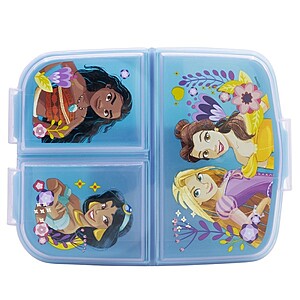 Disney Princess több rekeszes uzsonnás doboz – Heart