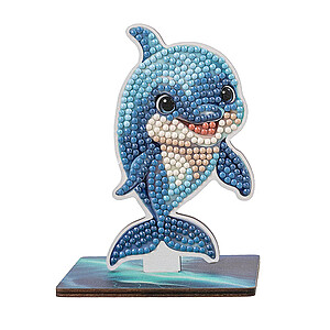 Gyémántszemes kirakó – Delfin