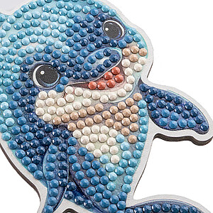 Gyémántszemes kirakó – Delfin